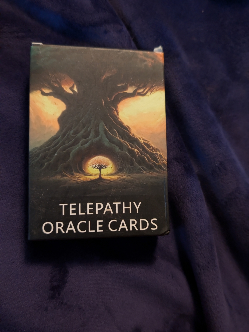 Telepathy Oracle Cards Deck - Tree Artwork